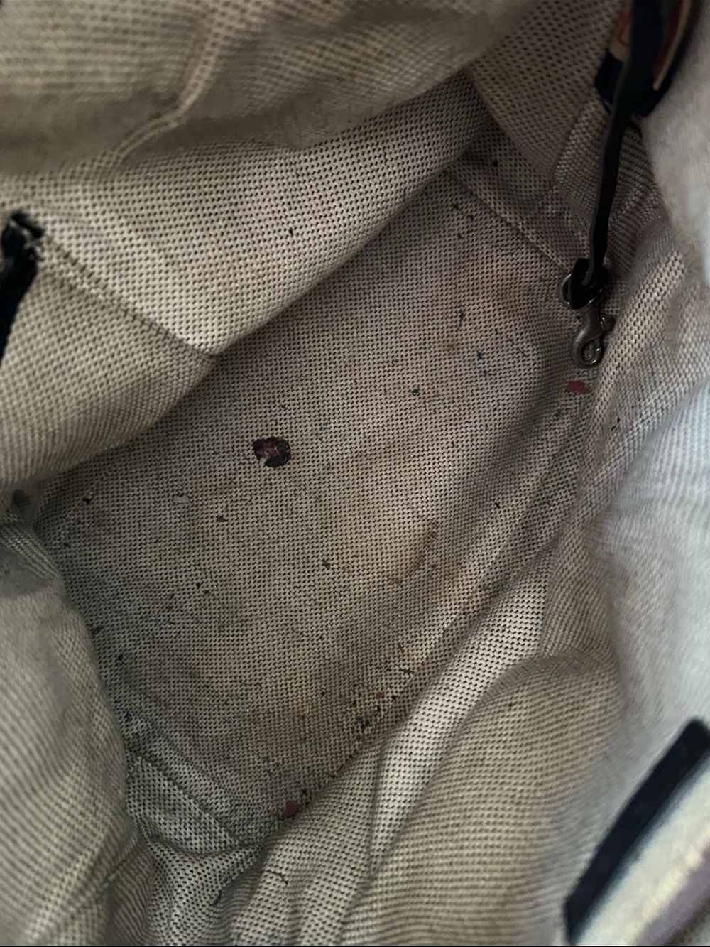 VTG Dooney & Bourke Black Pebbled Leather Drawstring Bucket Bag - Picture 4 of 5